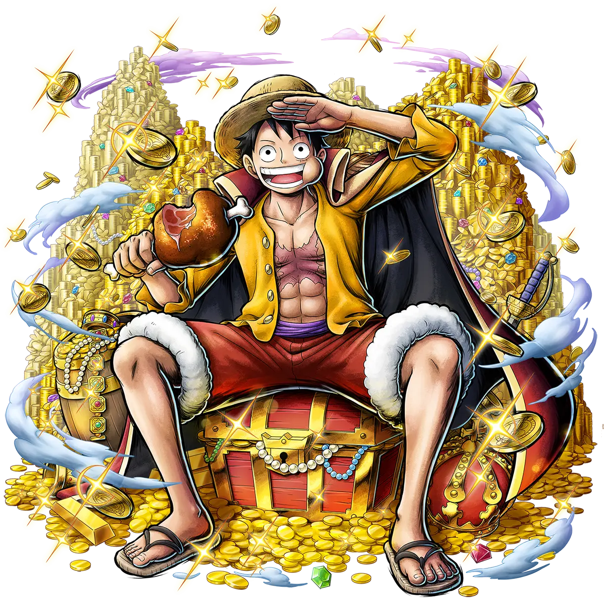 Monkey D. Luffy, Heroes Wiki