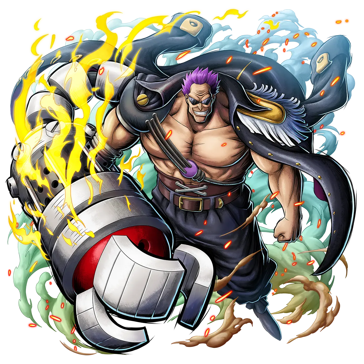 Mobile - One Piece Dance Battle - Zephyr - The Models Resource